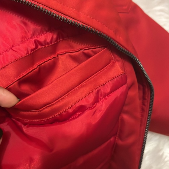 Kids Red Michael Jordan Bomber Coat - Picture 8 of 16